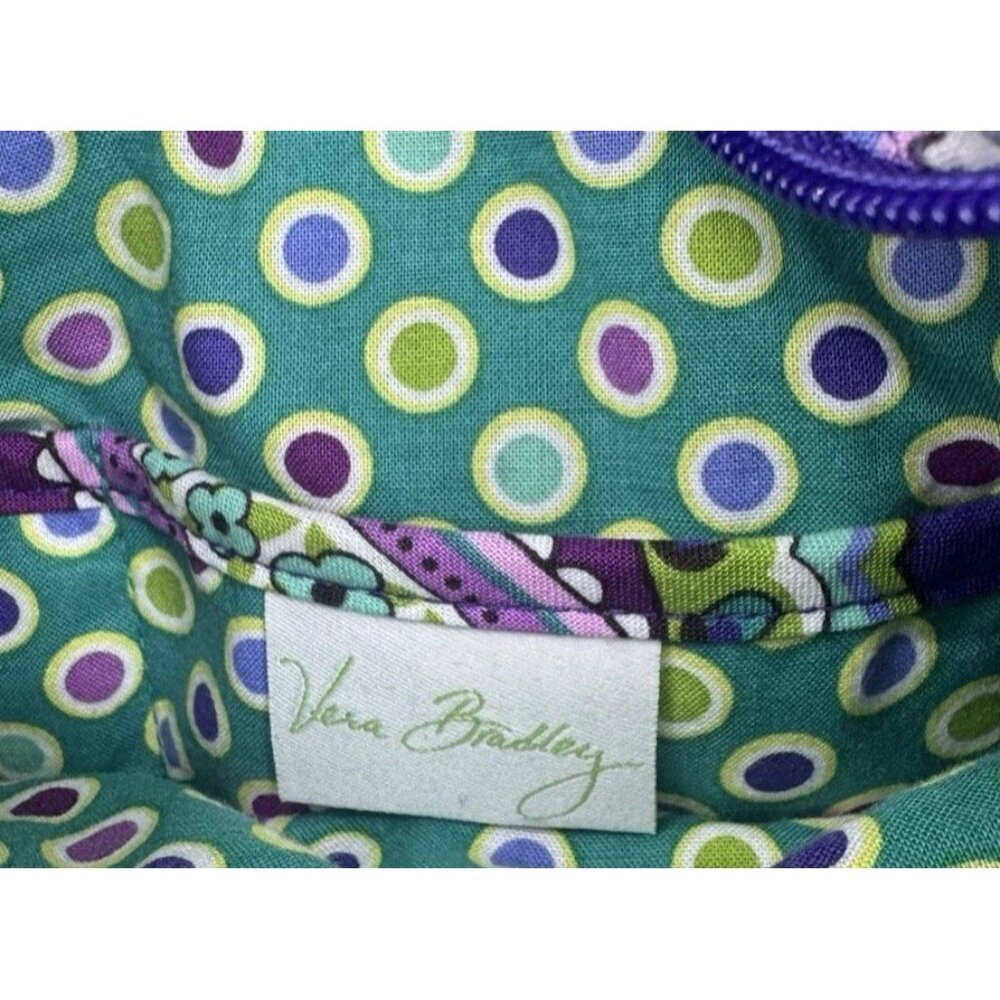 Vera Bradley‎ Retired Heather Paisley Hipster Crossbody Purse Classic Travel - Picture 11 of 16